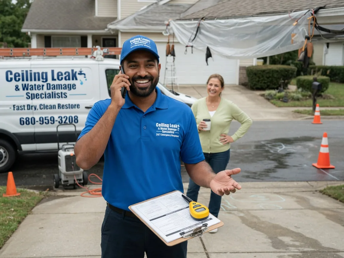 Ceiling Leak Cleanup Alamo, NV FAQs